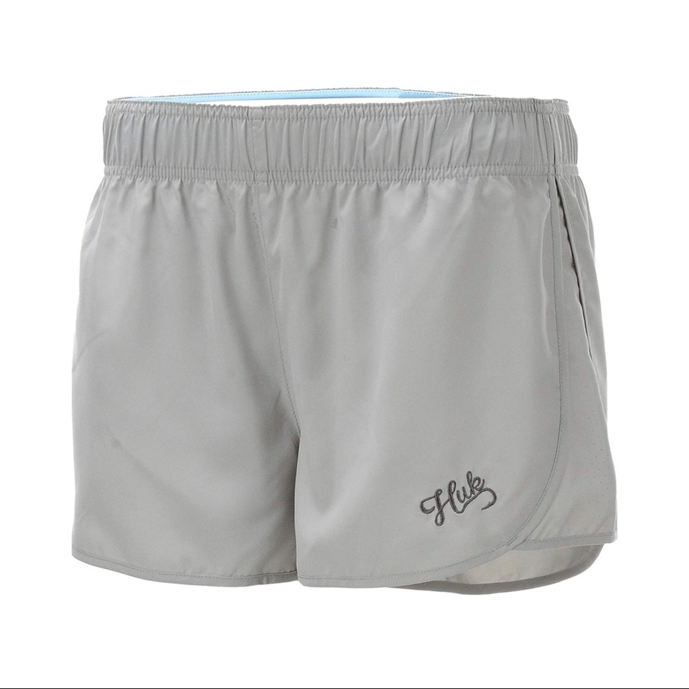 HUK Women's Woven Dock Performance Quick-Drying Short with +30 UPF Medium